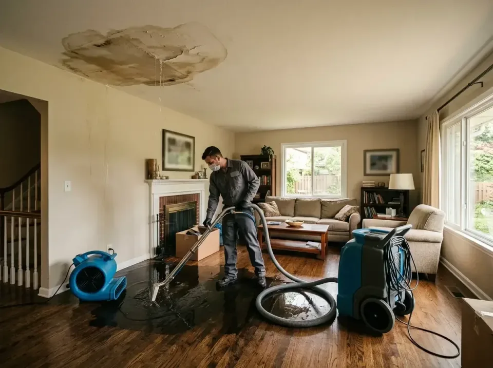 attic-pipe-burst-ceiling-drip-008 — frequently asked questions, Water Damage Restoration & Carpet Care in Country Club, CA